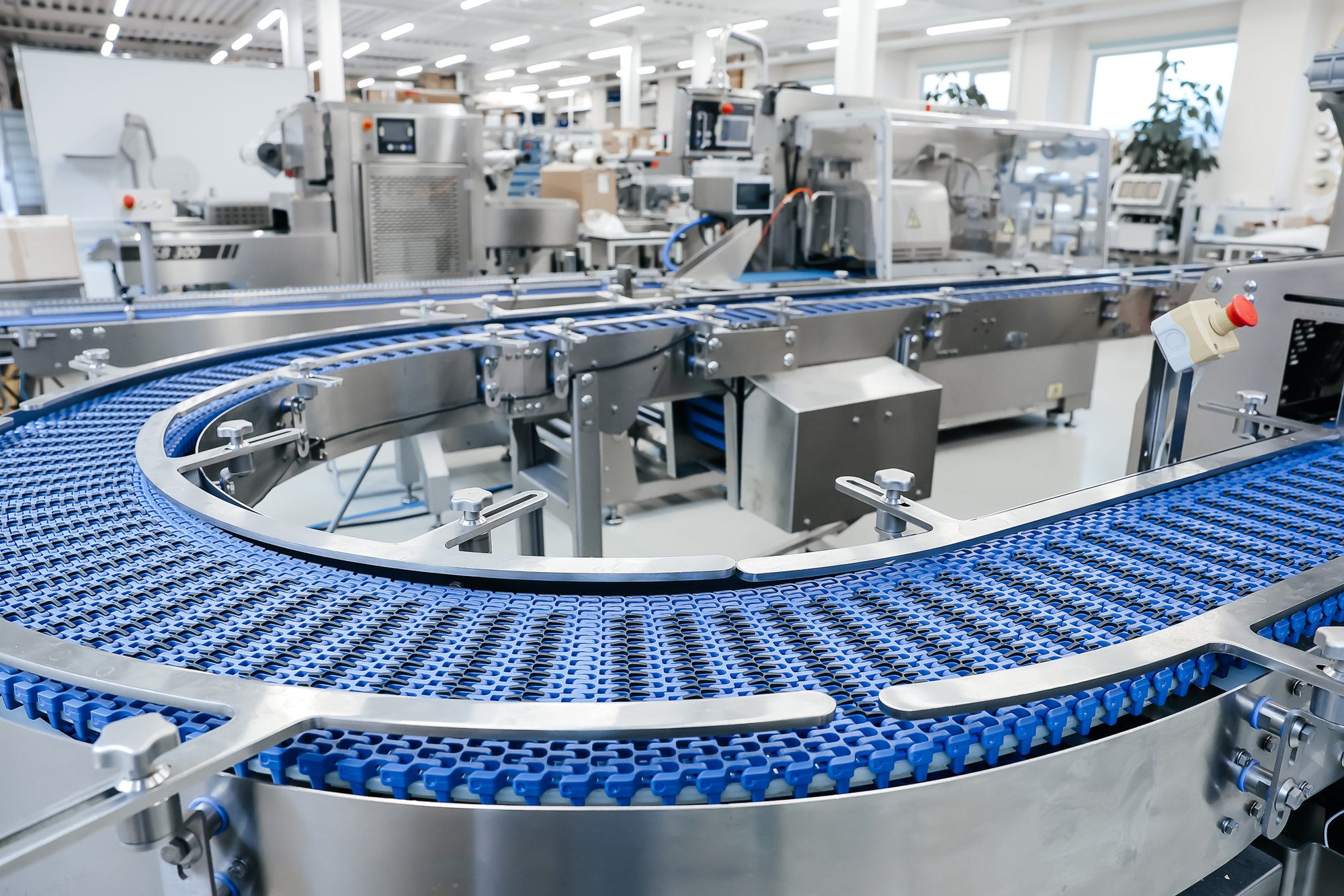 Food and beverage manufacturing production line